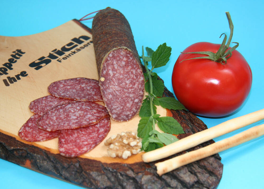 Wildspezialität - Hirschsalami