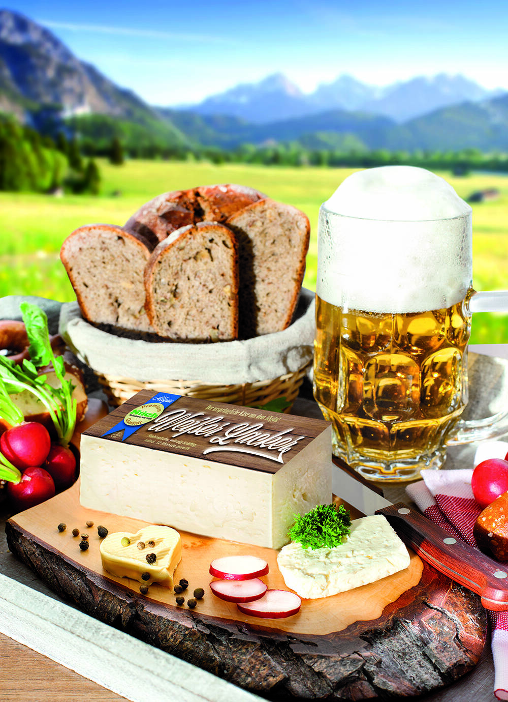Weißer Lacker Rahmstufe